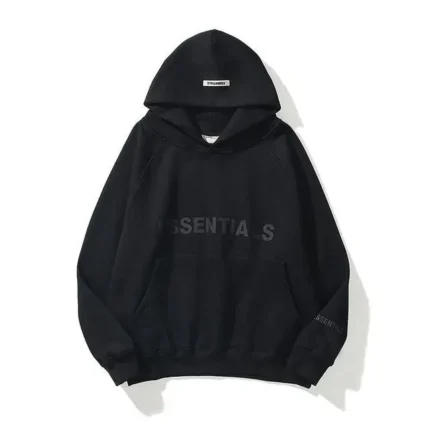 ESSENTIALS-Oversize-Black-Hoodie