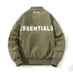 Essentials-Bomber-Baseball-Jacket-Green-back-600x600-1