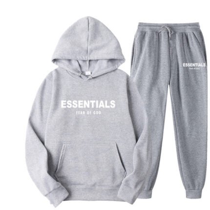 Essentials-Hoodie-Fear-of-God-Light-Gray-TrackSuit